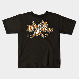 Muskegon Lumberjacks Hockey Team Kids T-Shirt